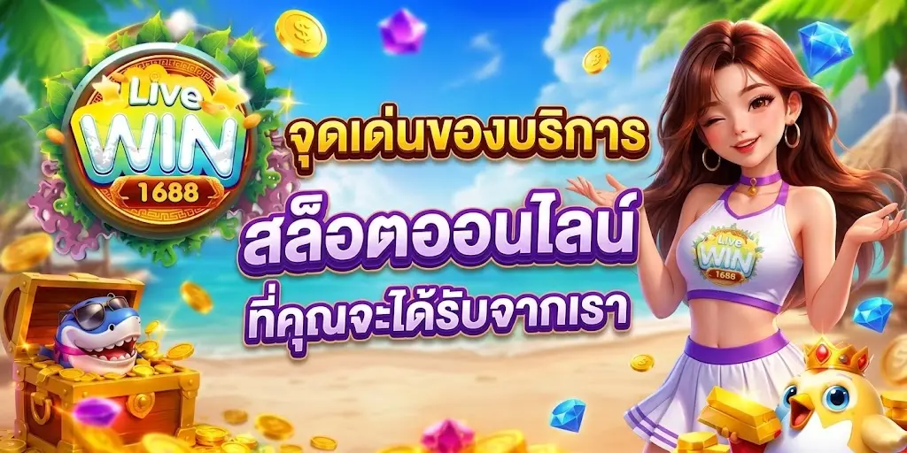 จุดเด่นของบริการ สล็อตออนไลน์
